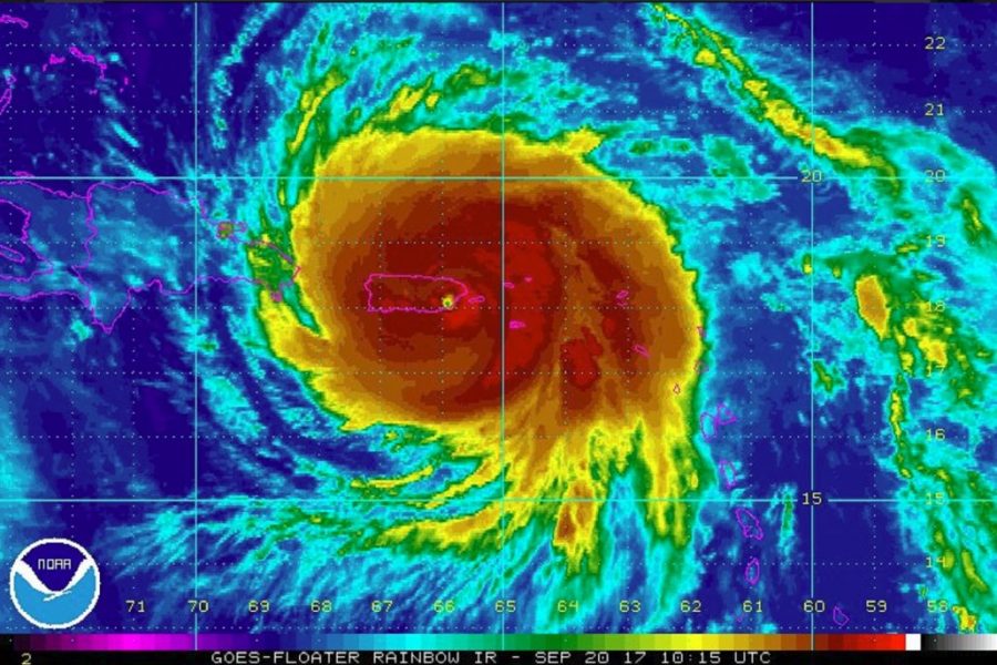 From the National Weather Service. Maria approaches Puerto Rico