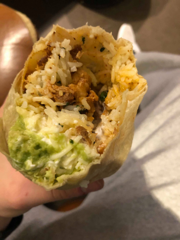 The burrito from Chipotle