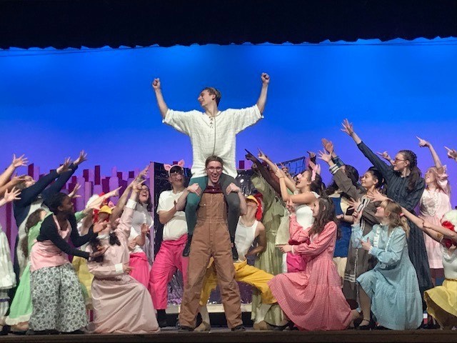 Cast Photo of Pippin courtesy Leominster High Theatre Company 