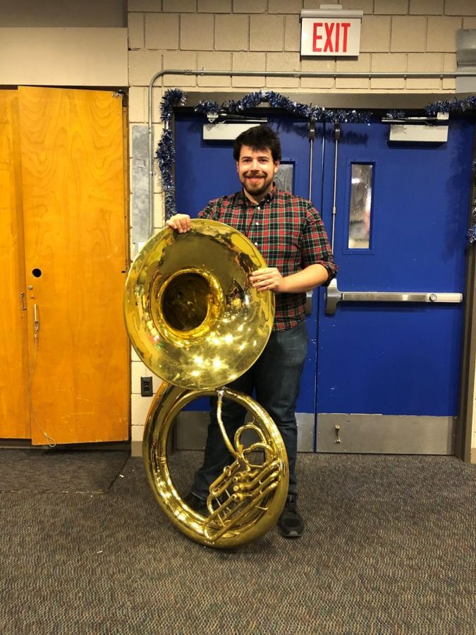 LHS High School Band Instructor Bobby Bergeron looks forward to performing with 270 other band directors in the Band Directors Marching Band on Jan. 1, in the Tournament of Roses parade.  