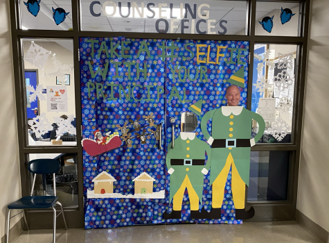 Take a selfie with Elf Dubzinski at the Guidance Office