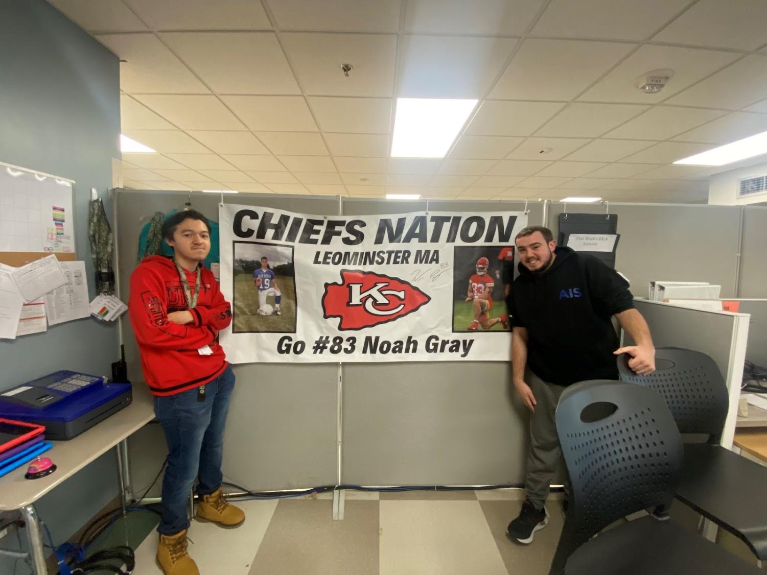 Noah Gray, of Leominster High School, is Super Bowl champ with Chiefs 