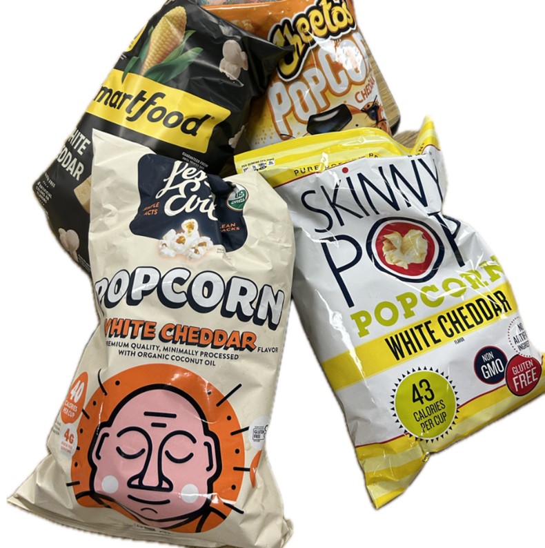 The Devils Advocate Taste Tested 4 Brands of Cheddar Popcorn. Which deserved the rank of kernel?