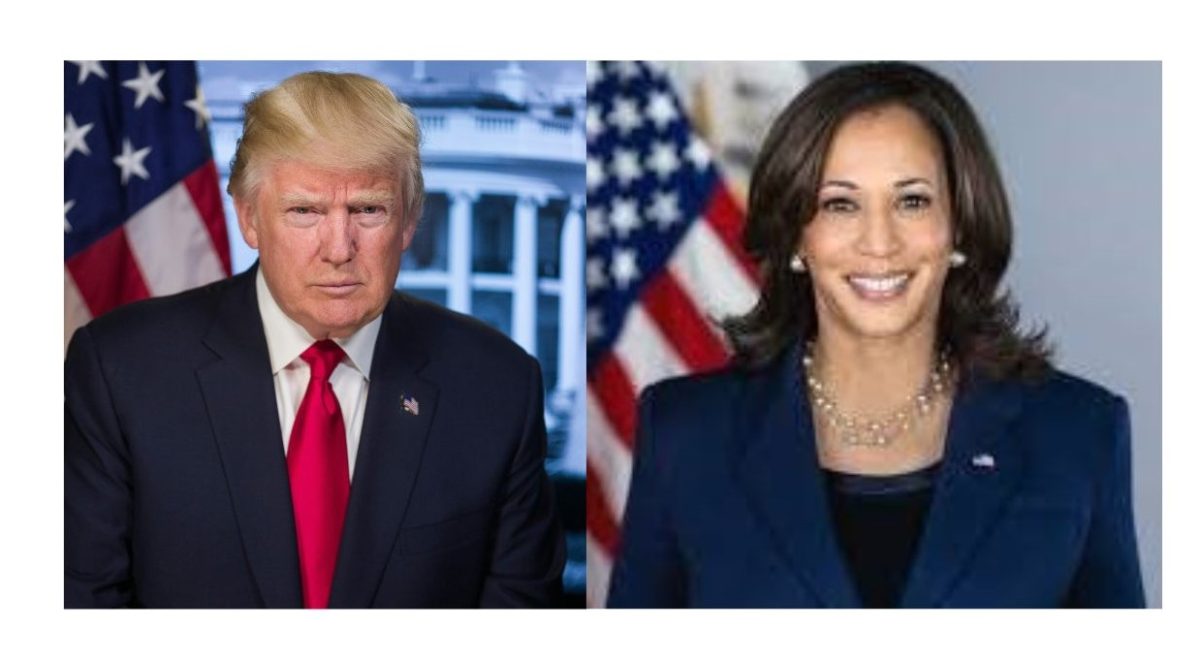 Former President Donald Trump and Vice President Kamala Harris