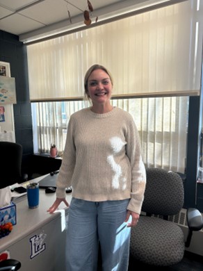 LHS Social Worker Annie Dio in her office. 